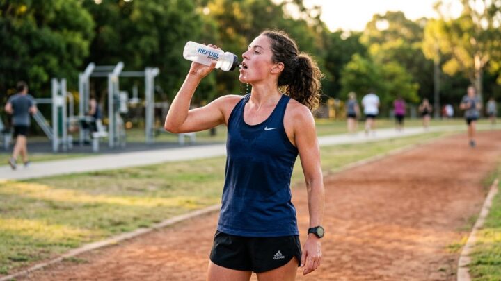 Hydration før, under og efter træning